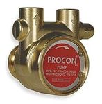 Procon 1/2" Brass Rotary Vane Pump,