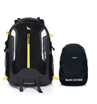 Lunar's Hammer 50L laptop backpack, bag for men | For office travel business | water resistant for upto 17.3 inch laptop, macbook with rain cover and 2 compartments.