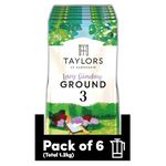 Taylors of Harrogate Lazy Sunday Ground Coffee, 200 g (Pack of 6 - Total 1.2kg)