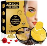 24K Gold Eye Masks for Dark Circles