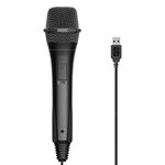 USB Handheld Microphone for Nintendo Switch/Switch OLED, 3 Meters Universal USB Microphone for Computer, Guitar Hero, Rock Band, Compatible with PS4, Wii U, Nintendo Switch, X-box and PC