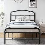 EZBeds Twin XL Bed Frame with Headb