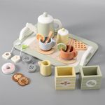 Pithfor Wooden Tea Party Set for Li