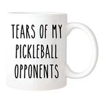 Nomkat-Funny Pickleball Mug, Tears of My Pickleball Opponents Mug, Pickleball Mug Ideas, Pickleball Player Mug, Pickleball Coach Mug, 11oz Ceramic Coffee Mug/Tea Cup