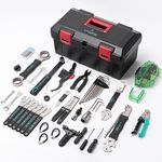 Bike Tool Kit with Storage Case - 35 PCS Bicycle Repair Tool Set Portable - Bike Maintenance Tools for Road Bikes and Mountain Bikes