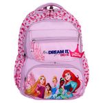 Disney School Bags for Girls|Princess 10 Bag (Spring 2024 Collection)|Water Resistant Bag for Kid Bag|School Bag for Kids|16 Inch Bag|35L Huge Bag|Tuition Bag|Gift for Girl|Pink