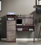 Witty Wud | Zendor | Engineered wood Study Table in Walnut & Marble Colour 1 Year Warranty | Study Table for Adults, Computer Table, | Free Installation