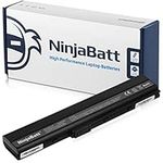 NinjaBatt Battery for Asus A32-K52 A42 K52J K52N K42J K42JC A52F A42-K52 X52F K52 A41-B53 K42F A41-K52 K52F A62 X42 X52J A52J A42J K52JC - High Performance [6 Cells/4400mAh/48wh]