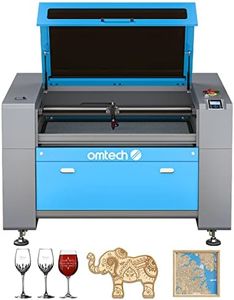 OMTech 80W CO2 Laser Engraver with Autofocus and Air Assist, 24x35 Inch Laser Engraving Machine ruida Control Panel 4 Way Pass, Commercial Laser Cutter Cutting Machine for Wood Glass Acrylic More