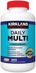 Kirkland Signature Daily Multi, 500 Tablets (2 Pack)