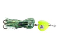 Musky Baby Girl Bait, 7-Inch, 1.8-Ounce, Black/Chartreuse