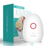 VOGOE Electric Shaver for Women, Wet and Dry Rotary Razor, Hair Remover for Leg Face Lips Bikini line, Rechargeable Waterproof and Cordless Trimmer Egg Shape ES300 (Gold)