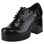 Pleaser Jazz02/B, Men's Brogue, Black (Black), M US