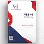 MEG-01: British Poetry (Interactive IGNOU Study Guide Book with Videos, Solved PYQs, Quizzes)