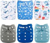 ALVABABY Pocket Cloth Diapers Reusa