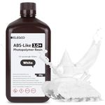 ELEGOO Upgraded ABS Like Resin 3.0 PLUS, UV 3D Printer Resin with Higher Precision and lower Shrinkage, Enhanced Strength and Toughness Photopolymer ABS 3.0 + Resin for LCD Printer White 2000g
