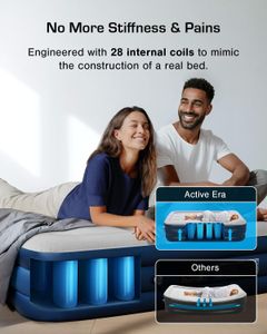 Active Era Double Air Mattress – Inflatable Bed for Two