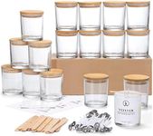 16 Pack, 10 OZ Thick Glass Candle J