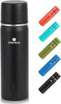 Santeco Vacuum Flask 500ml/1000ml - Stainless Steel Double Walled Vacuum Insulated Travel Coffee Flask, Water Bottle for 12hrs Hot/24hrs Cold Drinks