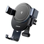 joyroom FCC CE Gravity Car phone Mount Dashboard/Airvent car Bracket QI 7.5W 10W 15W fast charging Wireless Charger Car mobile Holder (Air Vent)