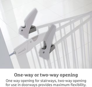 Munchkin Maxi Secure Baby Gate, White – Child Safety Barrier