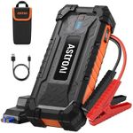 AstroAI S8 Ultra Battery Jumper Starter Portable, 4000A Car Jump Starter for Up to 10.0L Gas & 8.0L Diesel Engines, 88.8Wh Portable 12V Jump Box with USB Quick Charge and DC/Type C Port