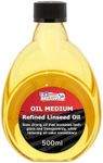 U.S. Art Supply Refined Linseed Oil, 125ml / 4.2 Fluid Ounce Container
