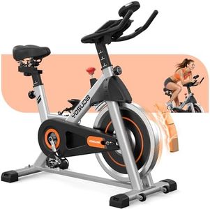 YOSUDA Exercise Bike, 2026 New Spin Bike with Adjustable Magnetic Resistance, Quiet Indoor Cycling Bike for Home Use, LCD & App, Tablet Holder, 80% Pre-Assembled, Stationary Bike