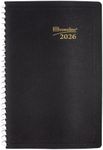 Blueline® 2026 Essential Daily Planner, Appointment Book, 12 Months, January to December, Spiral Binding, 8" x 5", Black, Bilingual (C2504.81BT-26)