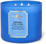 Bath & Body Works White Barn - Midnight Blue Citrus Scented 3-Wick Candle - 411 g / 14.5 oz