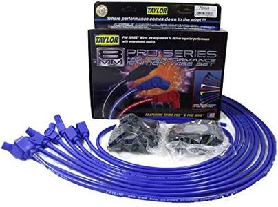 Taylor Cable 70653 8mm Pro Wire Blue Spark Plug Wire Set