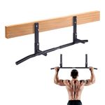 AmStaff Fitness Joist Mount Pull Up Bar, Ceiling Mounted Chin Up Bar for Home Gym, Crossfit, Beam, Rafter - Heavy Duty, Multi Grip, 42" Wide, Maximum Head Clearance - TU038