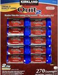 Kirkland Signature Quit 2 Nicotine Polacrilex Lozenges, Cherry Flavor, 270 Count