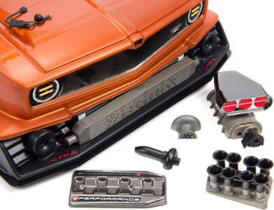 ARRMA Felony 6S BLX RC Car – Orange High-Speed Remote Control Vehicle