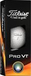 TITLEIST Pro V1 ProV1 New Golf Balls 2023 Model Pack of 3 Sleeve, Standard