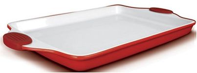 Starfrit Heritage Ceramic Glazed Bakeware 10 Inch x 15 Inch Rectangle Pan