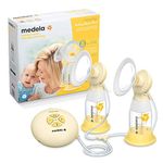 Medela Swing Maxi Flex Double Electric Breast Pump - More milk in less time, featuring PersonalFit Flex shields and Medela 2-Phase Expression technology