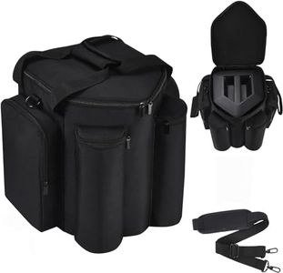 Étui de transport compatible avec Bose S1 Pro, Bose S1 Pro+ Housse de haut-parleur Bluetooth portable avec bandoulière et poches supplémentaires pour microphone, chargeur, câble, accessoires, noir