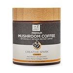 The Think Coffee! - The Youth Effect Premium Instant Mushroom Coffee w/ Lion's Mane, Chaga and Reishi - Focus, Stress Relief, Immunity, Productivty & Creativity, Herbal Coffee Substitute, Keto Friendly, Sugar Free, Arabica Coffee, Healthy Coffee (Adapt...