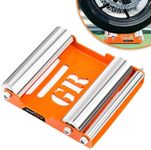 GRAND PITSTOP Motorcycle & Powersports Maintainence Stand Wheel cleaning stand Wheel Roller Stand for tire cleaning & chain lubrication - GRoller Medium (Bikes < 485 lb & Tyre width <180 mm)