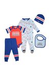 Gertex 5-Piece Layette Sport Set Gift Bundle for Babies & Infants | (Hockey, 6-9 Months)