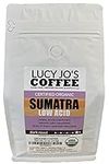 Lucy Jo's Coffee, Organic Sumatra, Low Acid, Dark Roast, Ground, 11 oz.