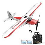 VOLANTEXRC RC Plane 2.4Ghz 4CH Control with Aileron RC Aircraft Plane Ready to Fly with 6-axis Stabilizer System One-Key Aerobatic Perfect for Beginner Practice (761-4 RTF)