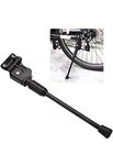 Bike 24 Automobile Cycle Stand Adjustable 24-29 Inch Bicycle Side Kickstand Double Nut Aluminum Alloy Senior MTB Bikes