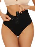 NINGMI Women Thong Shapewear Tummy Control Body Shaper Slim Shapewear Thong Firm Control Shapewear knickers Shaping Panty