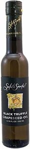 Black Truffle Infused Grapeseed Oil by Salute Sante! Healthy Grape Seed Oil for Dipping, Finishing, Marinades and Salads, Vegan, 200 Milliliter