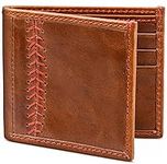 Leather Baseball Wallet - RFID Bloc