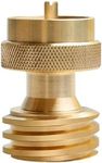 1LB to 20LB Propane Tank Adapter, 1 Pound Propane Tank Connector Appliance for 20 or 30 Pound LP Gas Steel Bottle, Propane Adapter 1LB for Disposable Throwaway Cylinder