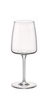 Bormioli Rocco 365751GRB021462 Planeo 12.75 oz. White Wine Glasses, Clear, Set of 4