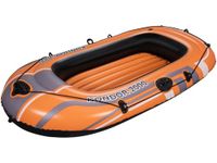 Bestway Kondor 2000 Inflatable Rubber Boat, Dinghy for 1 adult, 1 child,Orange,1.88m x 98cm